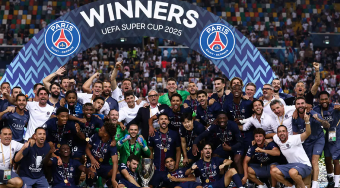 UEFA SÜPER KUPA ŞAMPİYONU PSG!